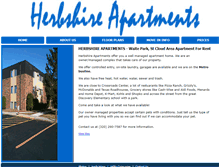Tablet Screenshot of herbshire.com